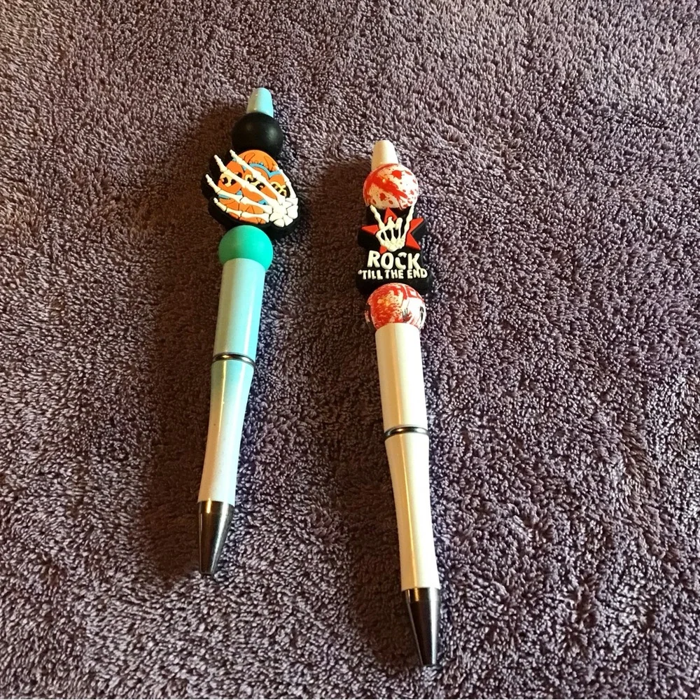 Rock Themed Decorative Pens